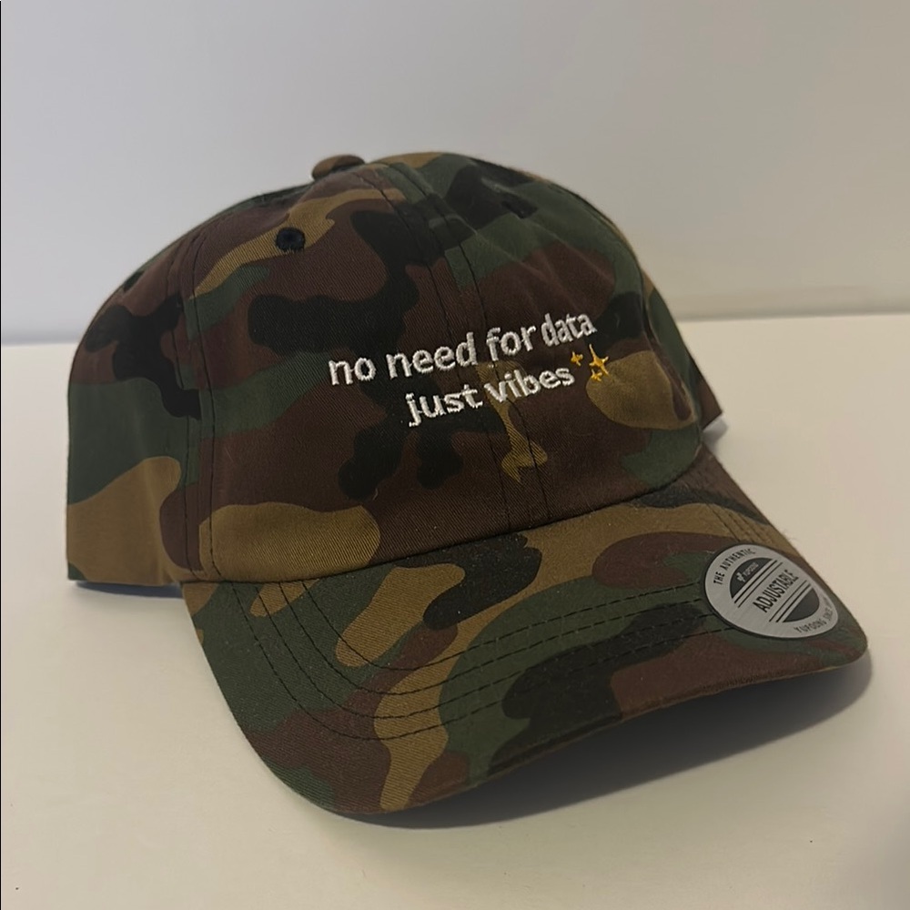 Camouflage Baseball Cap with Embroidery